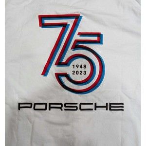 Porsche 75th Anniversary Men's T-Shirt Size XL